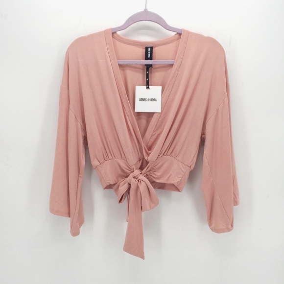 Agnes & Dora Tops - Agnes & Dora Kimono Tie Top